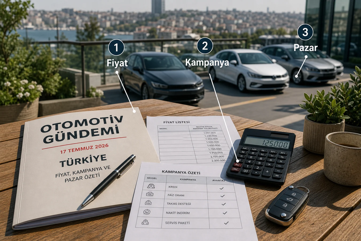 Açıklamalı görsel: 2. Doğrulanmış gelişmeler - 17 Temmuz 2026 Türkiye Otomotiv Gündemi: Fiyat, Kampanya ve Pazar Özeti