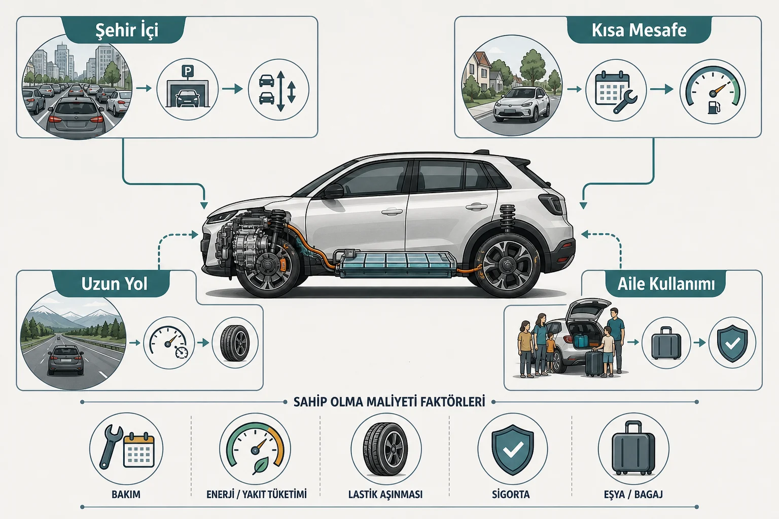 İnfografik: Fiat 600 hangi kullanım profiline uyuyor? - Fiat 600: Bakım, Tüketim ve Sahiplik Maliyeti