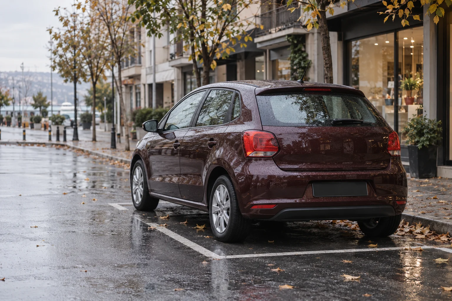 Kompakt hatchback segmenti için temsili yapay zekâ görseli