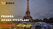 Fransa Araba Fiyatları