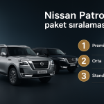 Nissan Almera paket sıralaması