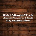 Sürücü Psikolojisi: 7 Pratik Adımda Güvenli ve Bilinçli Araç Kullanma Süreci