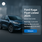 Ford EcoSport fiyat listesi 2025